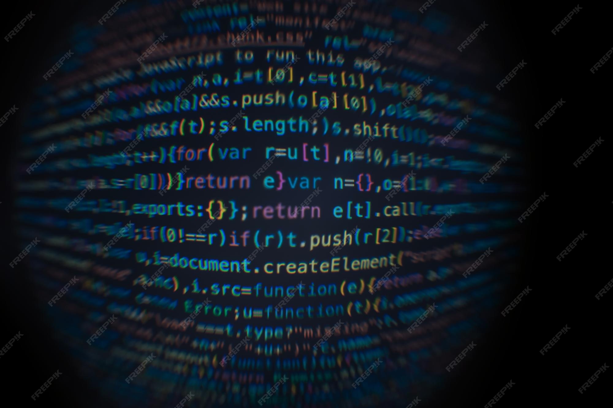 Premium Photo | Software developer code abstract computer script code ...