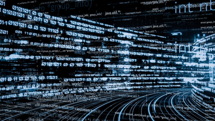 Photo software development application programming code and tacit computer coding