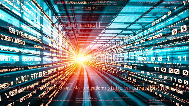 Photo 软件开发应用程序编程代码和默认的计算机编码