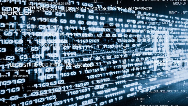 Photo software development application programming code and tacit computer coding