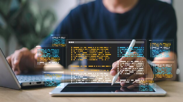 software development concepts and programming for various devices coding process chart testing