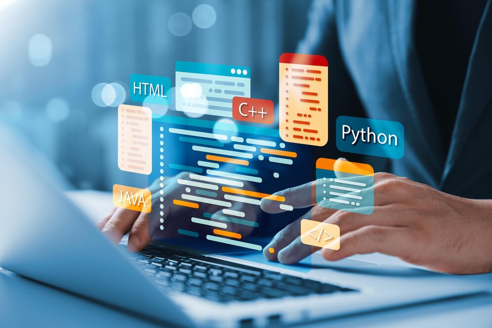 Premium Photo | Software development concepts and programming for ...