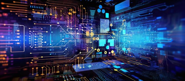 Premium AI Image | Software development conceptual Creating computer ...