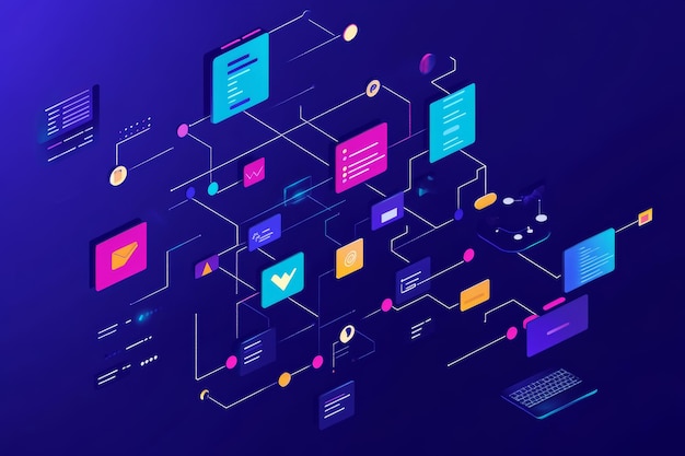 software development flowchart git workflow with branching merging and version control
