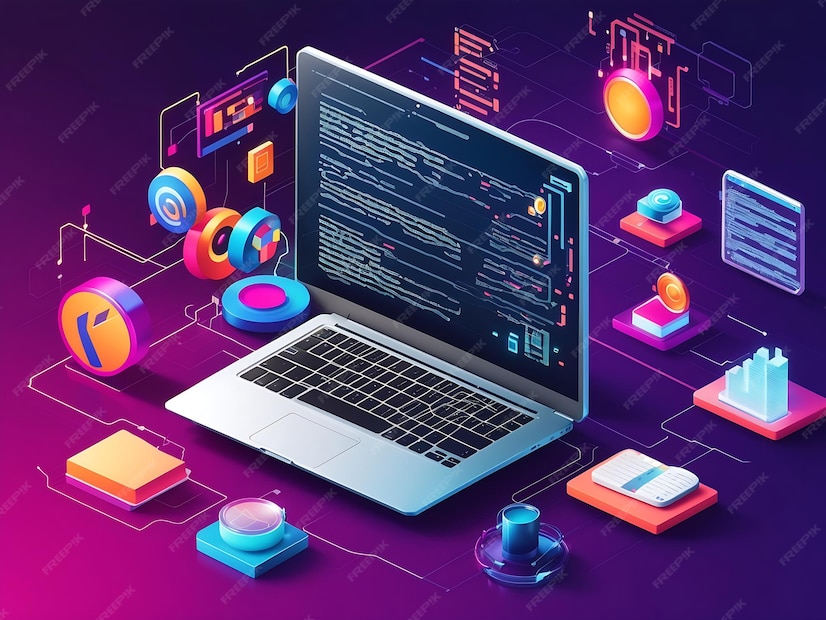 Premium Photo | Software development Programming coding software ...