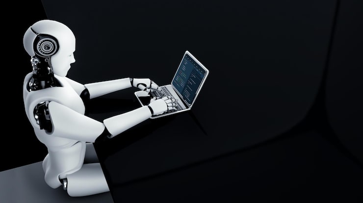 Photo software development programming on computer screen for modish application and program coding