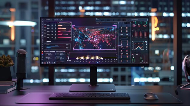 software engineering that is innovative dynamic programming and application development displayed on a contemporary computer screen generative ai