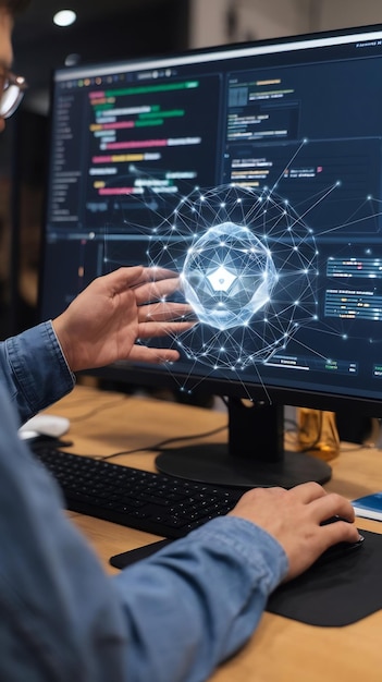 โปรแกรมเมอร์ซอฟต์แวร์ที่ทำงานเกี่ยวกับวิศวกรรมคอมพิวเตอร์ โครงข่ายประสาทเทียม สร้างแอป Machine Learning