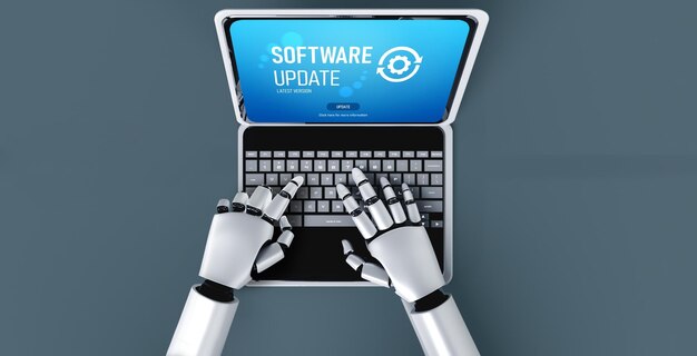 software update on computer for modish version of device software