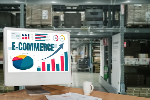 Software voor e-commercegegevens biedt een modieus dashboard voor verkoopanalyse aan de online detailhandel