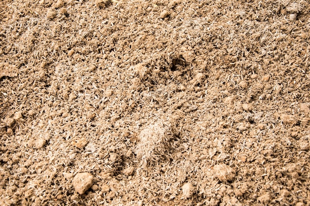 Soil with husk background