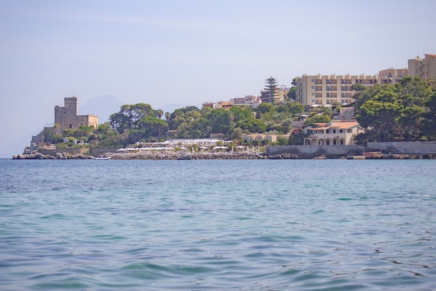 Solanto Caste panorama during the day