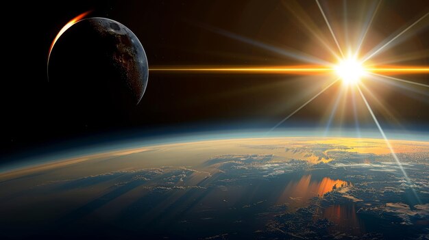 Солнечное затмение и Земля Солнечное затмение - загадочное естественное явление, когда Луна проходит между плоскостями