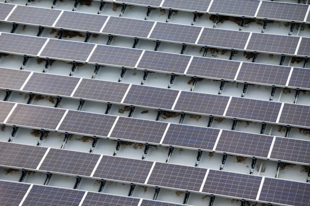 Solar panel on roof top