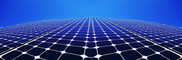 Solar panels clean electricity the future of the planet