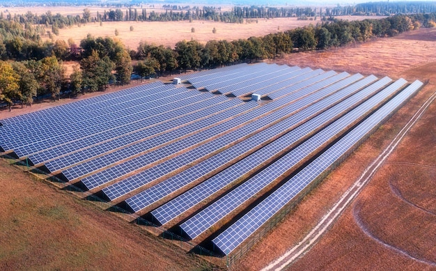 Photo solar power plant renewable source of electricity environmentally friendly energy carrier