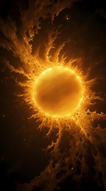 Photo solar storm