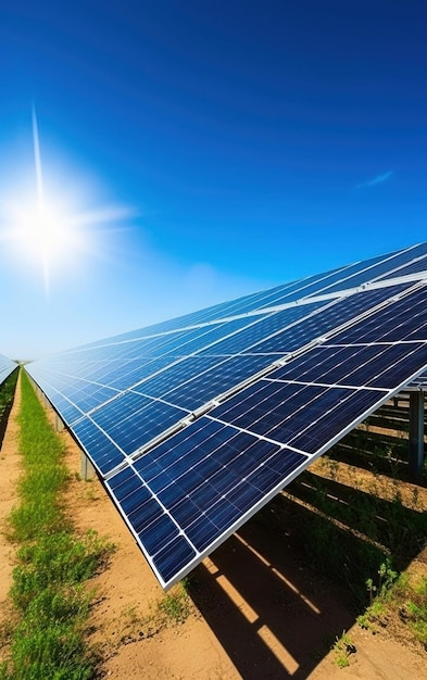 Solar technology in a rural setting