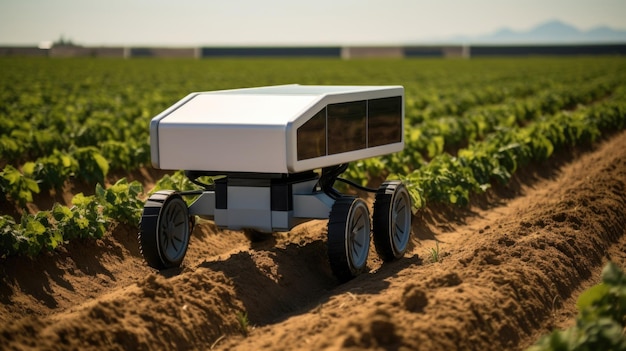 A solarpowered agriculture robot working in a field ... Circuit Diagram