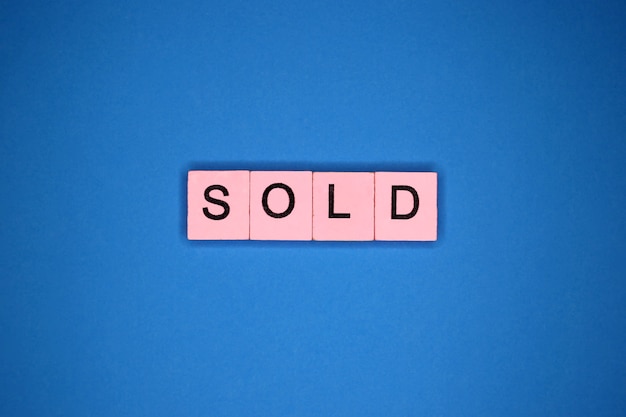 Sold word