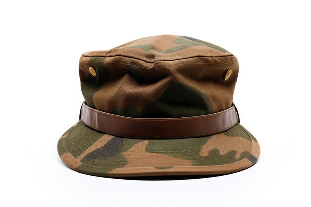 Soldier Hat Isolated On White Background