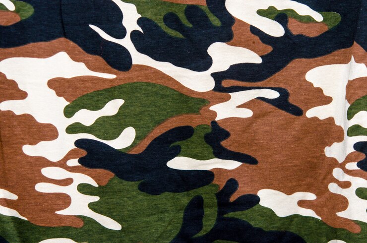 Photo soldiers fabric