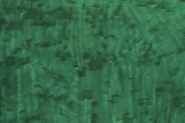 Solid background of brushed metal surface in green color Abstract blank