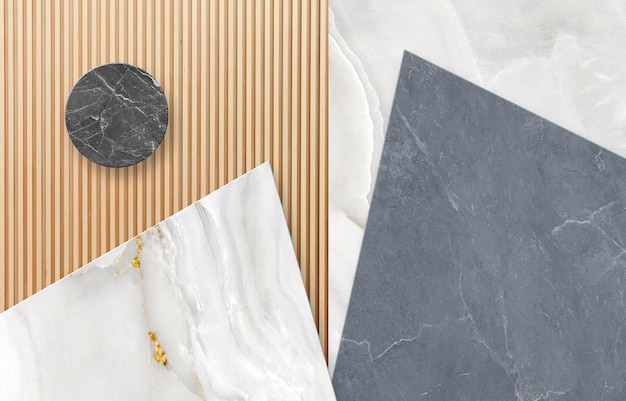 Photo solid geometry, marble, abstract background, the fashion of modern art