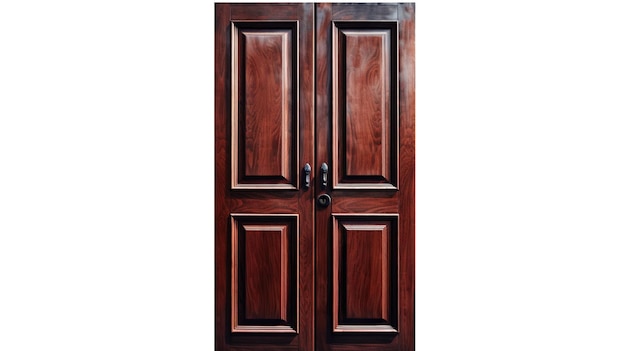 solid wood door