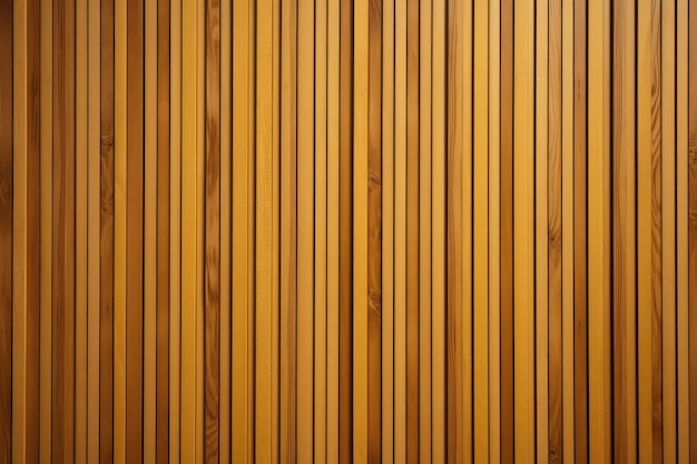 Solid wooden battens wall pattern background ai generated image