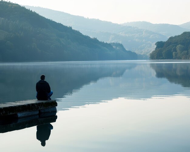 Solitary holiday reflection peace in solitude quiet joy