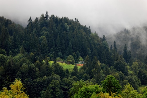 Solitary Mountain Lodge in the Heart of the Mountains