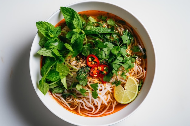 Solo Bowl of Pho Heart and soul of Vietnamese cuisine in a single delicious bowl