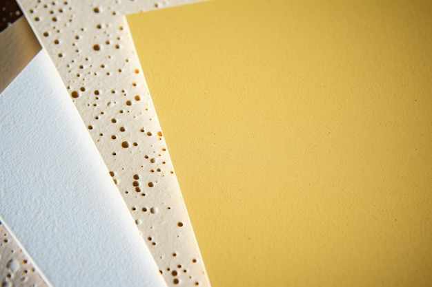 Photo some beige or yellow paper