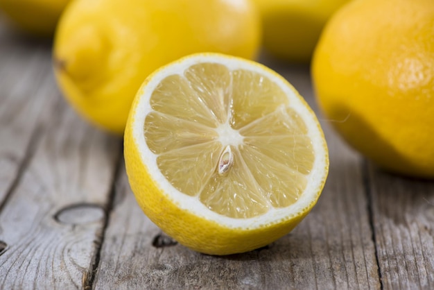 Some fresh Lemon Fruits