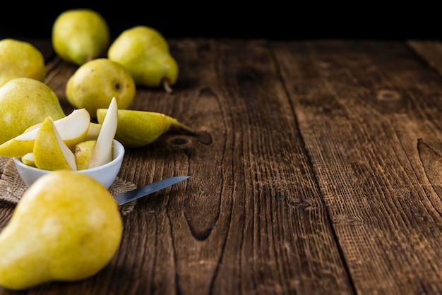 Some fresh Pears