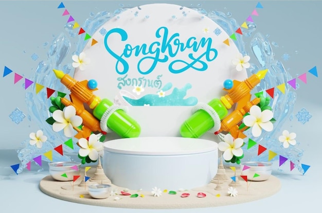 songkran day poster