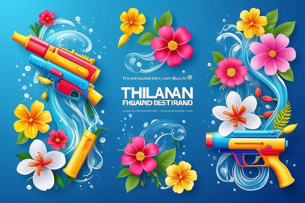 Photo songkran festival message