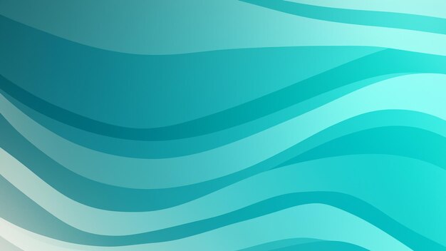 写真 やかな青い波 抽象的な水上デザイン