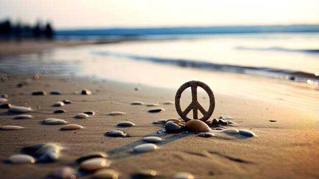 Photo soothing peace symbol cbd benefits