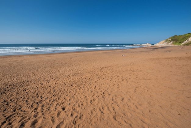 Sopelanastrand, Baskisch land, Spanje.