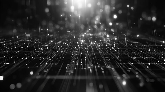 a sophisticated algorithm processing vast amounts of data revealing patterns and correlations concept of computational complexity generative ai