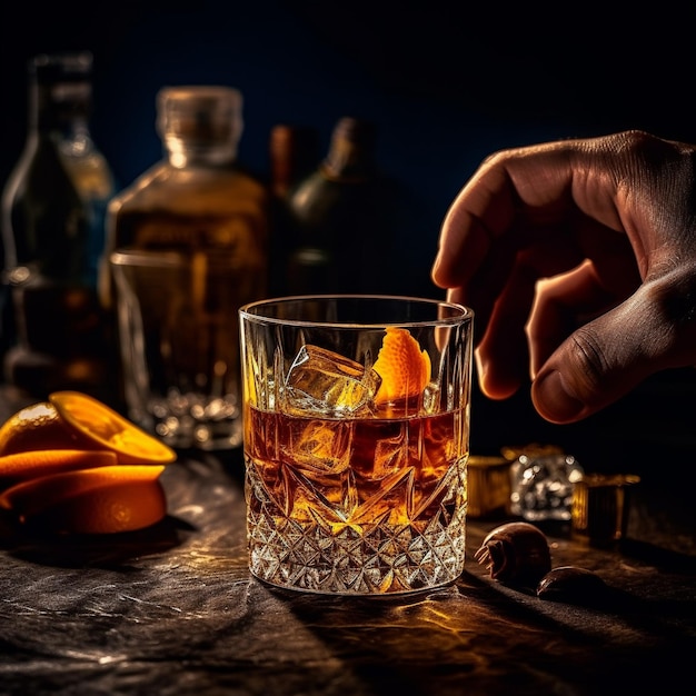 Изысканные глотки Винтажные коктейли Виски Традиции и освежающие напитки Коллекция
