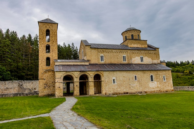 Sopocani monastery in serbia