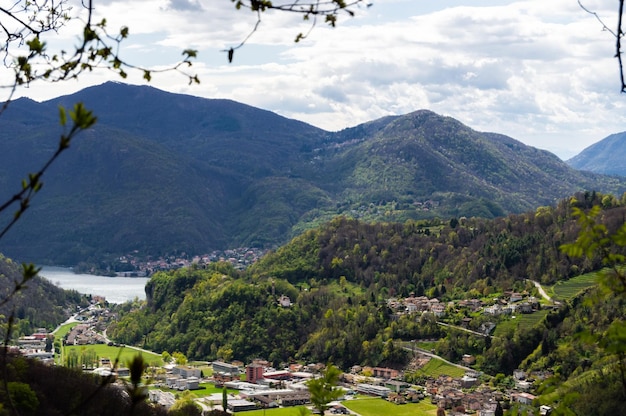 Sorengo municipality in the district of Lugano in the canton of Ticino Switzerland