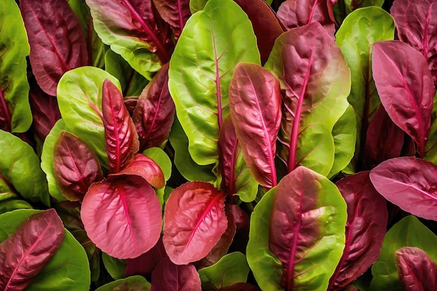 Sorrel as texture