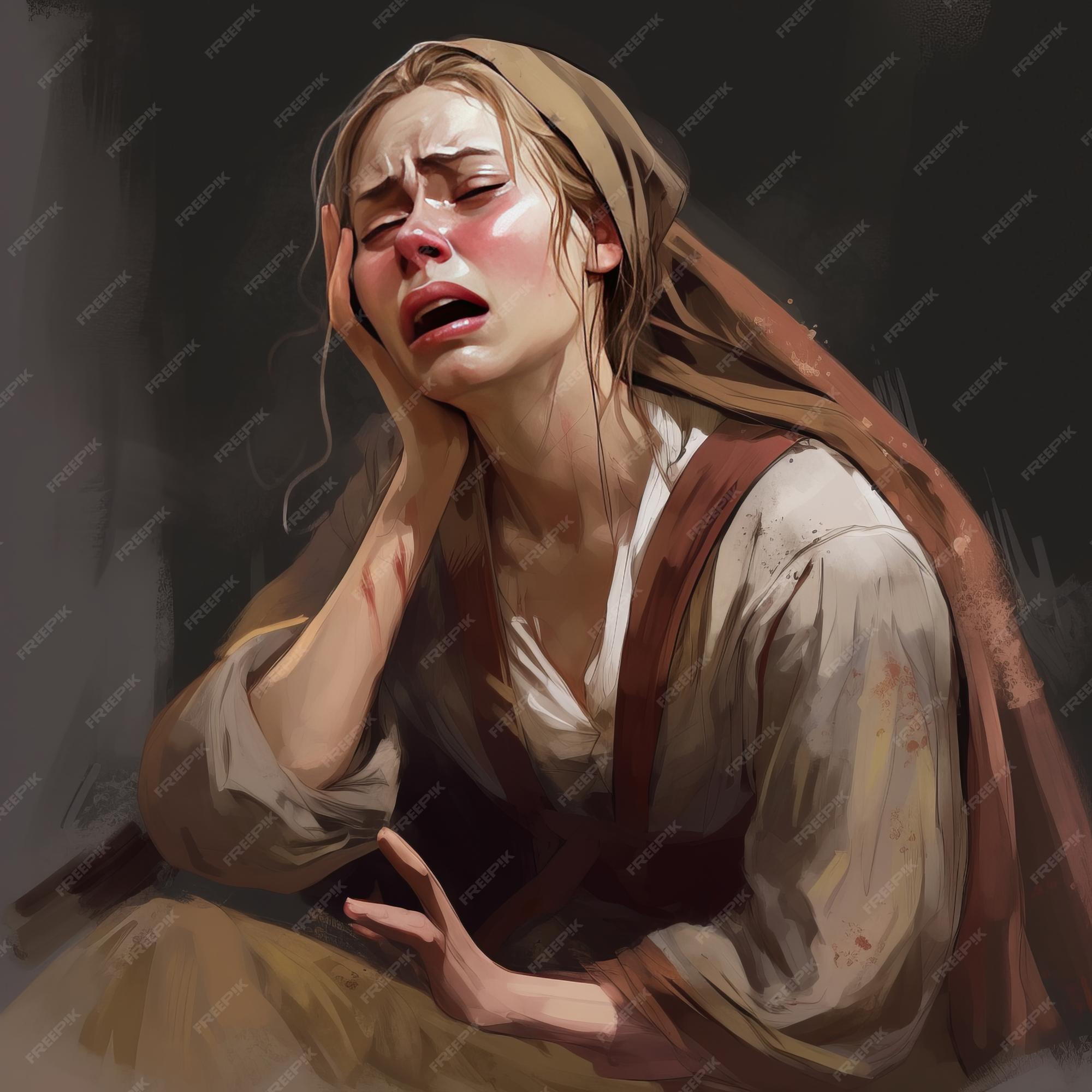 Premium Photo | Sorrows Unleashed A Captivating Tale of a Medieval 