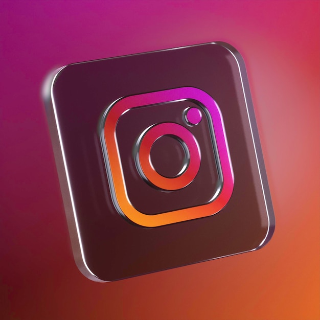 Foto sosmed icon instagram