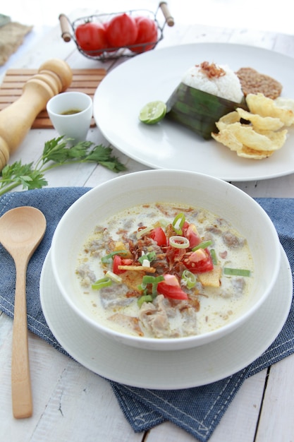 soto daging santan