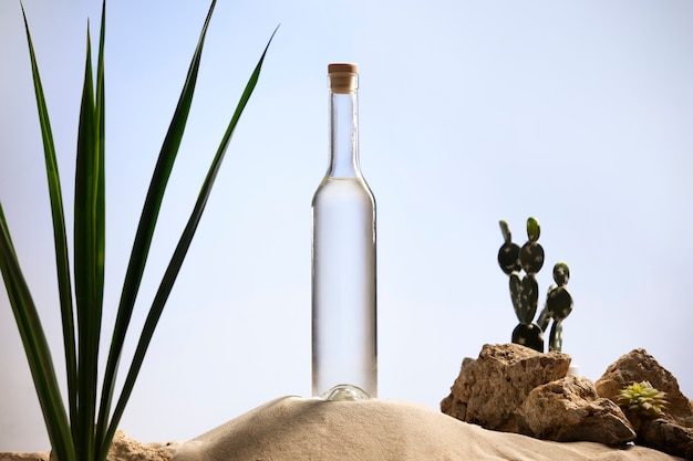 Sotol drink still life